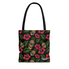 Load image into Gallery viewer, Tropical Skully Tote Bag
