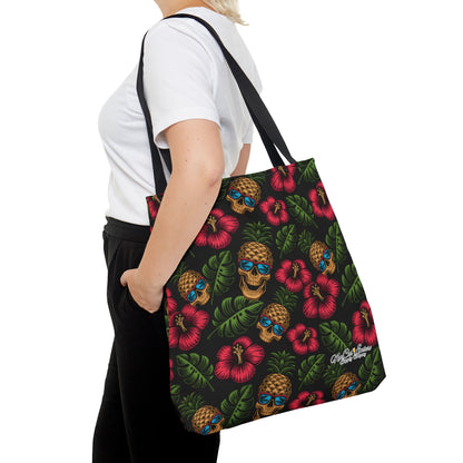 Tropical Skully Tote Bag