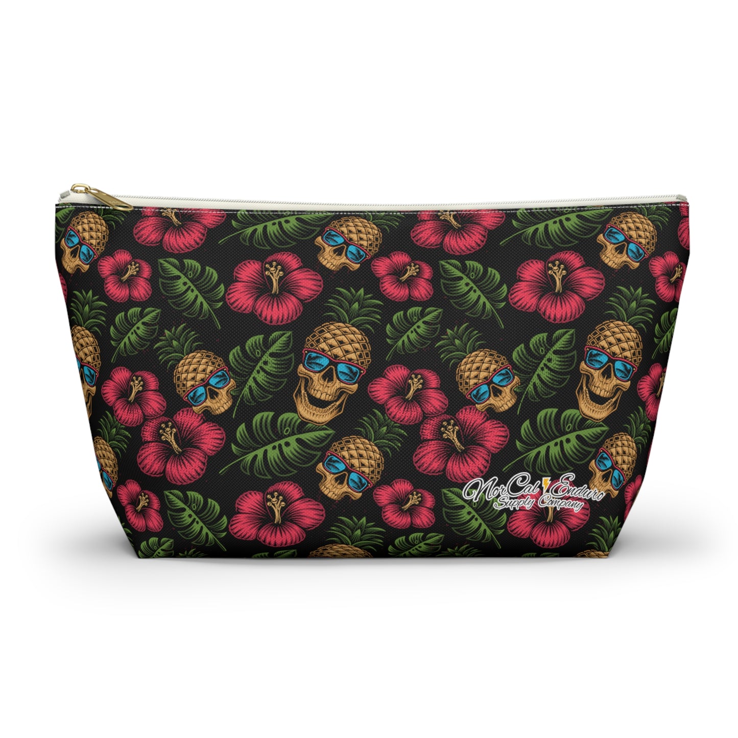 Tropical Skully Accessory Bag w T-bottom