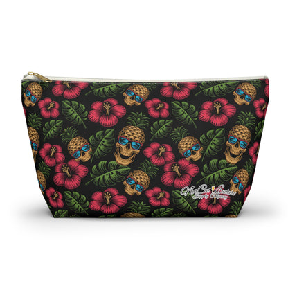 Tropical Skully Accessory Bag w T-bottom