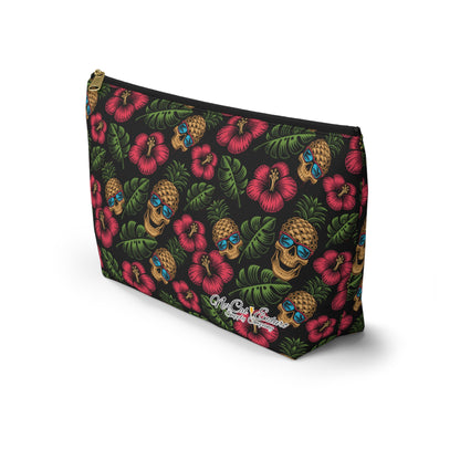 Tropical Skully Accessory Bag w T-bottom