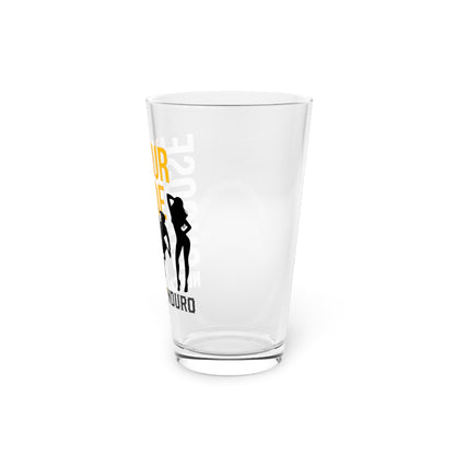 Choose Your Ride Pint Glass, 16oz