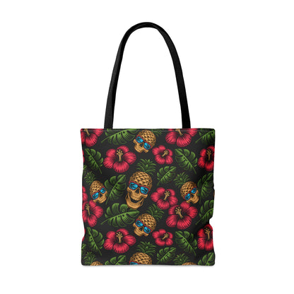 Tropical Skully Tote Bag