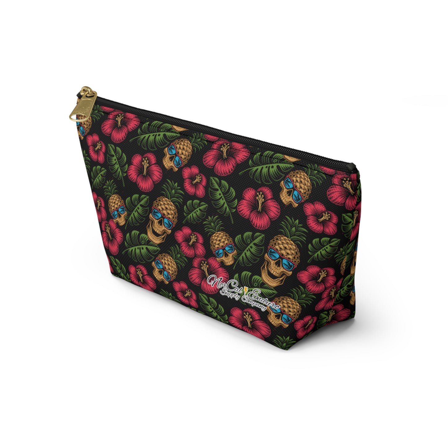 Tropical Skully Accessory Bag w T-bottom