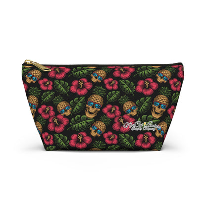 Tropical Skully Accessory Bag w T-bottom