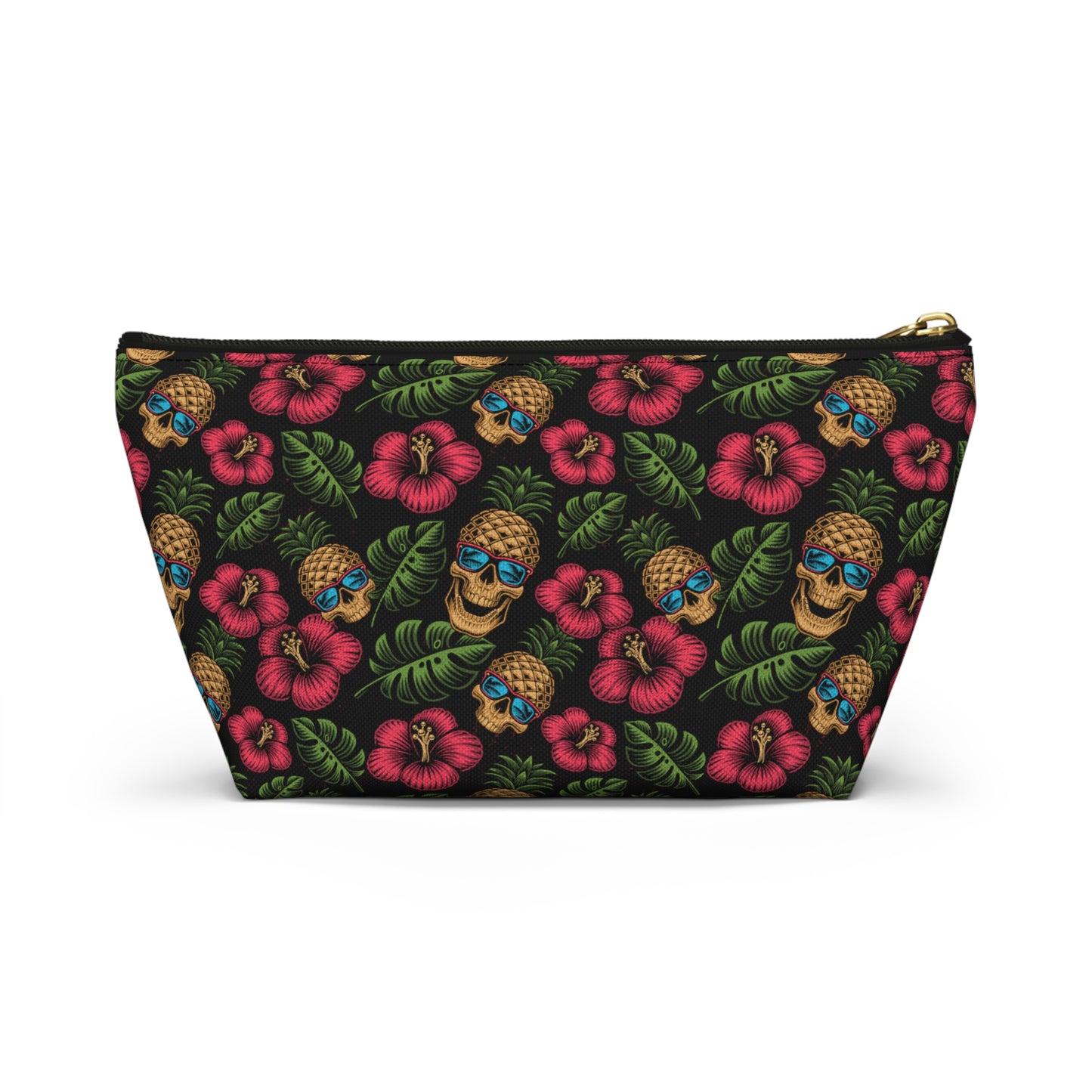 Tropical Skully Accessory Bag w T-bottom