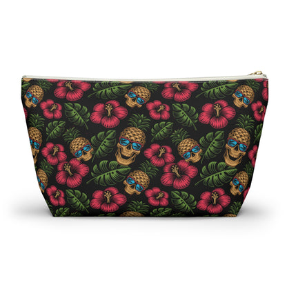 Tropical Skully Accessory Bag w T-bottom