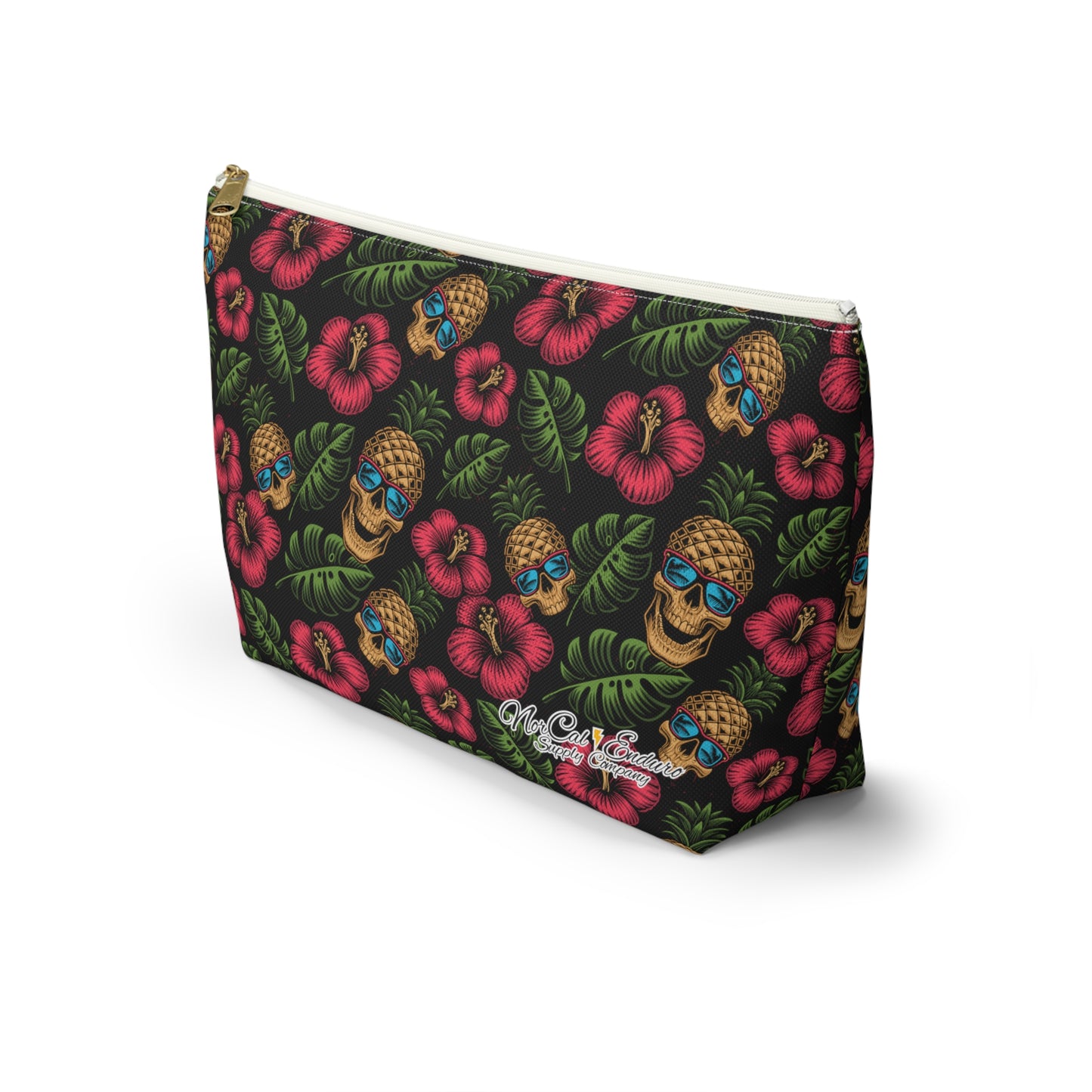 Tropical Skully Accessory Bag w T-bottom