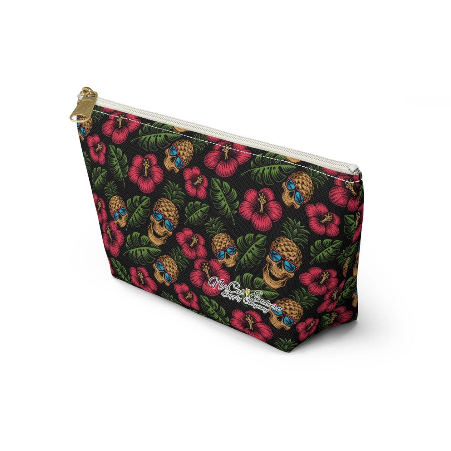 Tropical Skully Accessory Bag w T-bottom