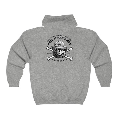 Keep it Hardcore Full Zip Hoodie