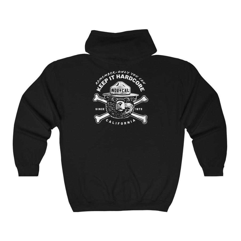 Keep it Hardcore Full Zip Hoodie