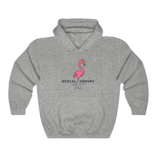 Load image into Gallery viewer, Lawn Flamingo Hooded Sweatshirt
