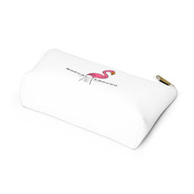 Load image into Gallery viewer, Lawn Flamingo Accessory Bag T-bottom
