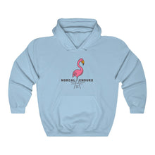 Load image into Gallery viewer, Lawn Flamingo Hooded Sweatshirt
