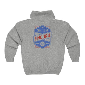 NorCal Enduro Vintage Color - Full Zip Hooded Sweatshirt
