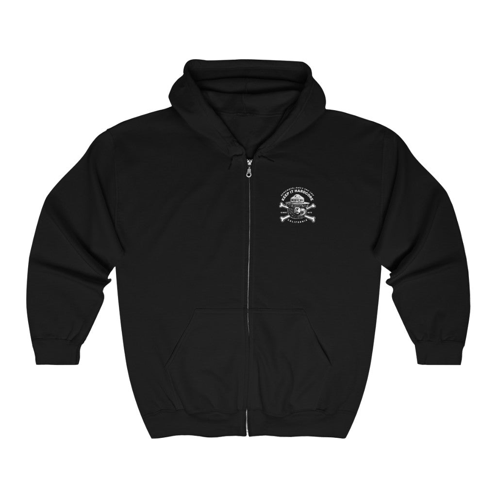 Keep it Hardcore Full Zip Hoodie