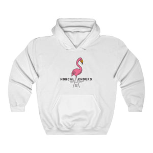 Lawn Flamingo Hooded Sweatshirt