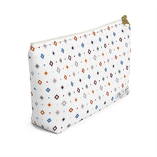 Load image into Gallery viewer, Pastel Squares Accessory Bag w T-bottom
