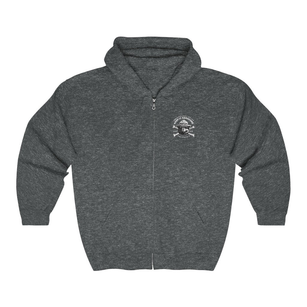 Keep it Hardcore Full Zip Hoodie