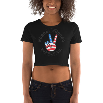 Freedom Riders Crop Tee