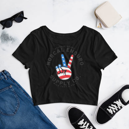 Freedom Riders Crop Tee