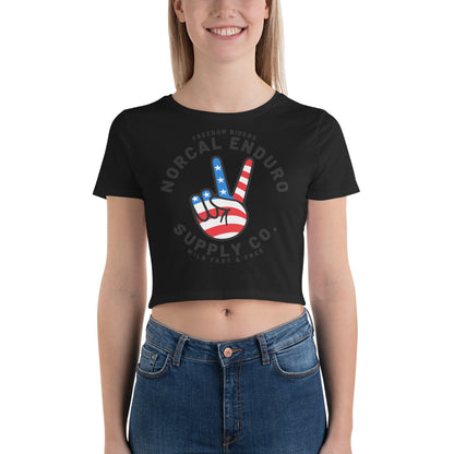 Freedom Riders Crop Tee