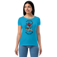 Load image into Gallery viewer, Alive &amp; Free Women’s fitted t-shirt
