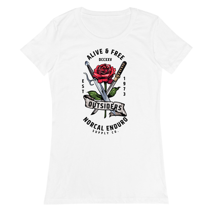 Alive & Free Women’s fitted t-shirt